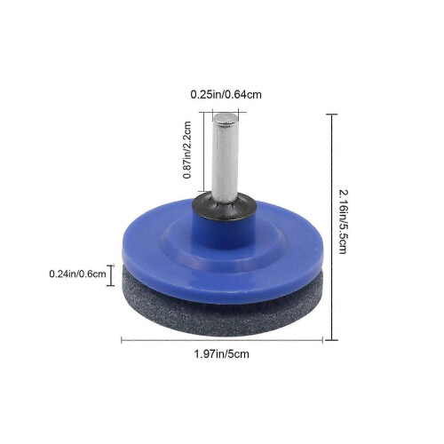 (Blue)Lawn Mower Blade Sharpener Kits,Quickly Make Blunt Blades Sharper,Universal Blade Sharpeners for 2