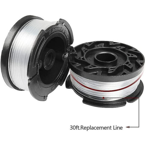 (1)Thread Spools Black Decker Trimmer Spool (8pcs Thread Spools,1 Coil Cover,1 Spring) 1