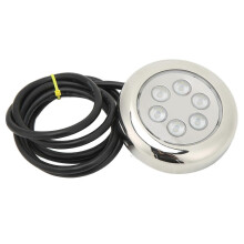 (Weißes Licht) Marine Lampe LED Unterwasserlicht DC12V-24V IP68 Wasserdichte Schwimmbadbeleuchtung Yacht