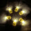 (White)50pcs Led Balloon Light With Switch Color Changing Battery Powered Bright Latern Wick Party Mini 5