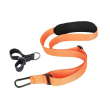 (Orange) Trimmergurt Schultergurt Unkrauttrimmergurt für Buschtrimmer Schneefräse Schwarz