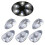 (White)50pcs Led Balloon Light With Switch Color Changing Battery Powered Bright Latern Wick Party Mini 1