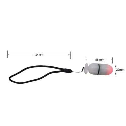 (Red)Diving Light Waterproof Dive Marker Equipment Professional Scuba Night Light White 1