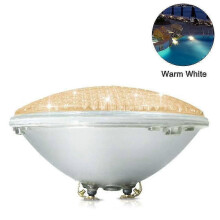 (Warmweiß) Wasserdichte IP68-Unterwasser-Poolbeleuchtung mit 18 W 12 V AC/DC LED Par56-Beleuchtung zum