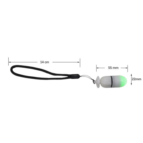 (Green)Diving Light Waterproof Dive Marker Equipment Professional Scuba Night Light White 1