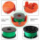 (1 Spool Cap + 3 Replacement Sp)1 Spool Cap + 3 Replacement Spool for Black & Decker GH3000 / GH3000R 5