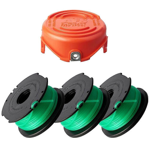 (1 Spool Cap + 3 Replacement Sp)1 Spool Cap + 3 Replacement Spool for Black & Decker GH3000 / GH3000R