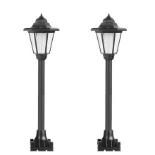 (style4367) Solar-Gartenleuchten für den Außenbereich, Kopfsteinpflaster-Form, Lampe, Gartendekor, Licht