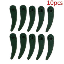 (10pcs-Green)10/50pcs Plastic Blades Cutter For Bosch Art 23-18 Li/26-18li Strimmer Trimmer