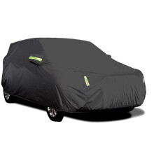 (5.0X2.0X1.85m(XL)-black)S-xxl car cover sedan full covers with reflective strip sunscreen protection