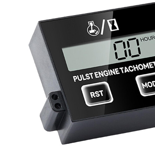 (Double Button)Digital Chainsaw Tachometer Small Engine Tachometer for Tractor RV Chain Saw Double Button 2