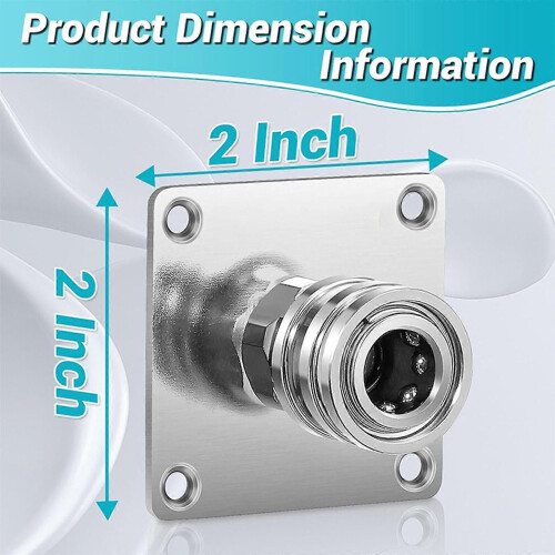 (1pc)Foam Cannon Holder 1/4 Quick Connect Sturdy Tool Storage Rack Extension Rod 1pc 1