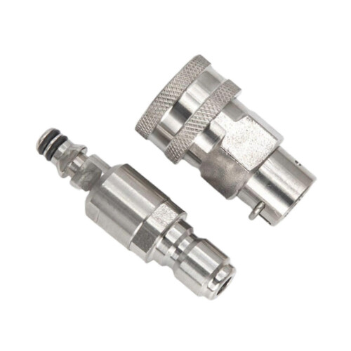 (Connector Set)Power Washer Quick Connect Adapter 3/8" High Pressure Washer Quick Connector Connector
