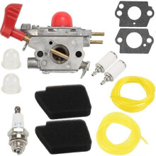 (BIANCO)545081857 C1U-W43 Carburatore per soffiatore per foglie Poulan VS-2 BVM200FE Zama C1U W43B Carb