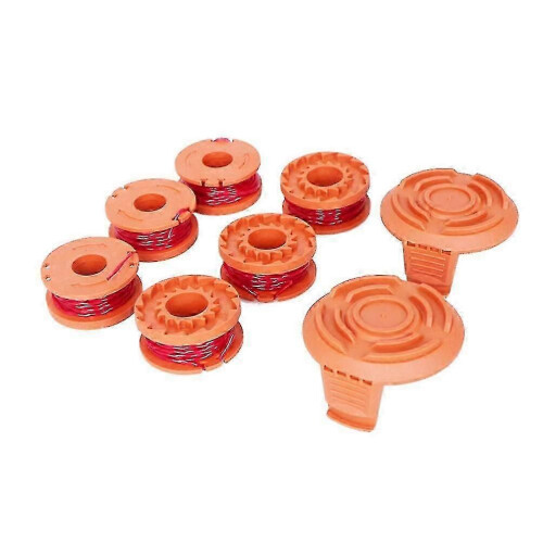 2025 8 Pcs Weed Trimmer Line String Trimmer Line Trimmer Replacement Spool Grass Trimmer Line