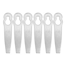 (L)6pcs Lawn Mower Blade Universal Mower Blade Replacement For Household Garden Tool Accessories