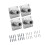 (4pcs)Foam Cannon Holder 1/4 Quick Connect Sturdy Tool Storage Rack Extension Rod 1pc 1