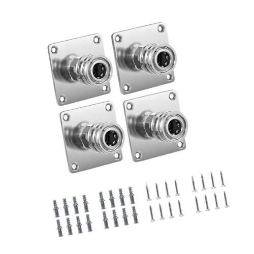 (4pcs)Foam Cannon Holder 1/4 Quick Connect Sturdy Tool Storage Rack Extension Rod 1pc