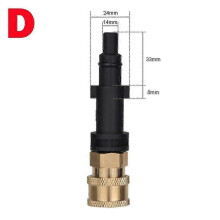 (D) Hochdruckreiniger-Adapter auf 14" Schnellverschluss-Anschlussdüse für Karcher Bosch Ar Blue Lavor
