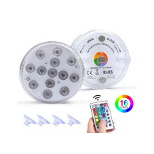 (8,5 cm) Unterwasser-Schwimmbadbeleuchtung 13 LED-Tauchmagnet-Teichbrunnenbeleuchtung
