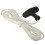 Starter Handle with Rope Mower Pull Cord Universal for Replacement Accessory 3m 2