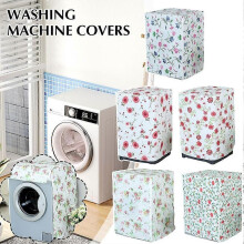 (A)Washing Machine Cover Thickened Waterproof Protection Cover Machine Dust Cover