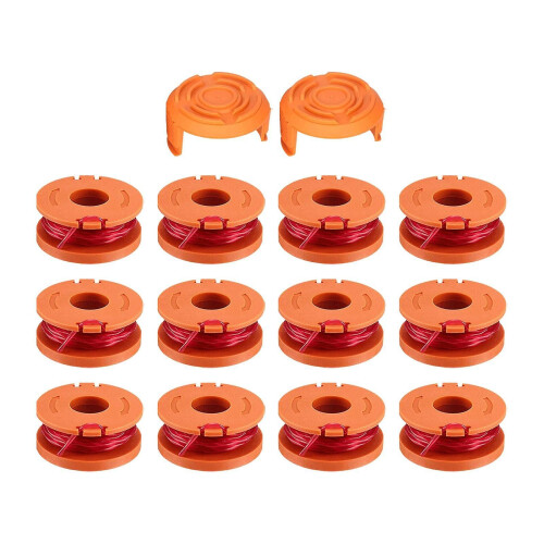 Replacement Line Spool Twisted Line and Spool for Wa0010 Grass Trimmer/edger 14pcs 2