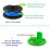29252 29092 String Trimmer Replacement Spool Line for Greenworks 24V 40V 80V Weed Eater Cordless Tri 4