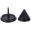 (Red)Mower Blade Balancer & Sharpener Kit for Garden Rotary Drill DIY, 2PCS 3