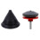 (Red)Mower Blade Balancer & Sharpener Kit for Garden Rotary Drill DIY, 2PCS 1