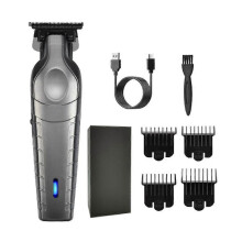 (Gray)Blackout Trimmer Plus Zero Gap, Barbers Blackout Trimmer Premium Zero-Gapped