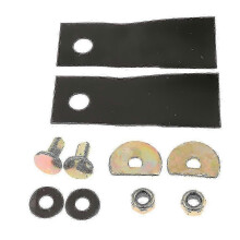 ZENGO [RbestQ] Hochleistungs-Rasenmäher-Messersatz für Honda Gxv160, 15,5 x 4,5 cm