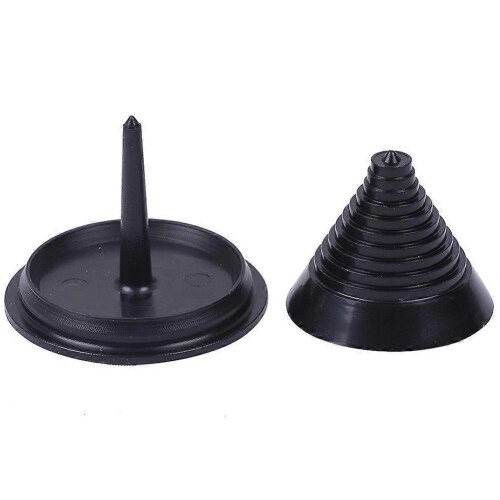 (Orange)Mower Blade Balancer + Blade Sharpener for Rotary Garden Drill, 2PCS 2