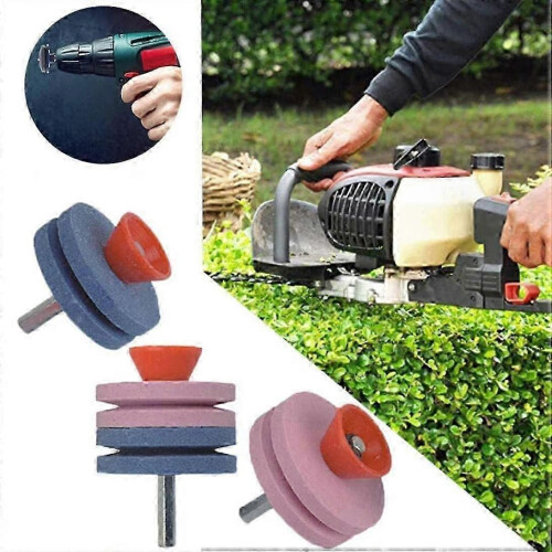 ZENGO Lawn Mower, Sharpening Lawnmower, Blade Sharpener (Blue+Pi NZO 2