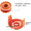 ZENGO Trimmer Line Replacement Spool For Grass Trimmer And Grass Trimmer Spool Cap Trimmer Spool Cap, 2
