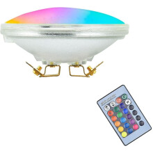 Led Pool Beleuchtung Par36 Rgb 0,04 Einbau Pool Scheinwerfer 2v Mit Fernbedienung Pool Lampe Für Inground
