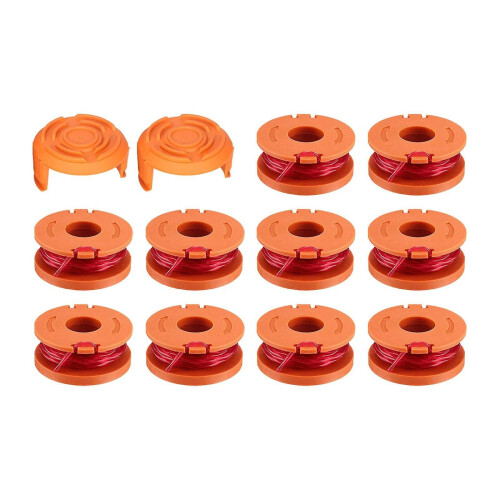 Replacement Line Spool Twisted Line and Spool for Wa0010 Grass Trimmer/edger 12pcs 2
