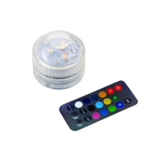RGB Tauch LED Lichter Wasserdichte Batterie-betriebene Unterwasser LED Lichter Hochzeit Party Vase Basis