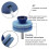 ZENGO Lawn Mower Blade Sharpener, Lawnmower Blade Sharpener for Drill with Blade ncer, Mower Blade Sharpener 3