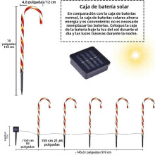 (5 STÜCKE EIN SATZ) 8 Teile/satz Solar Gartenleuchten Wasserdicht 8 Funktionen Landschaftsdekoration