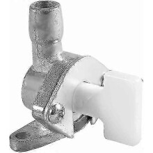 ZENGO Rasenmäherzubehör Kraftstoffhahnschalter Autovergaser Kraftstoffschalter (Silber) (1 Stück)