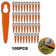 ZENGO 100 Stück für STIHL Polycut 2-2 ABS-Schneidklingen Rasenmäher Ersatzteile 2MultiColor SZRH