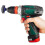 ZENGO Universal Lawn Mower Blade Sharpener (4pcs) for Any Power Hand Drill 4