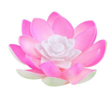 LED schwimmende Lotuslaterne, die Seerose wünscht, künstliche Kerze, Blumenlaternen, Pool-Dekor für