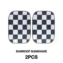 (Checker) auto Schiebedach Sonnenschirm Abdeckung Für Mini Cooper F54 F55 F56 R55 R56 R60 Sonnenschutz