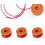ZENGO Lawn Mower Accessories Replacement Spools Grass Rope Nylon Mowing Line Grass Head 6pcs 4