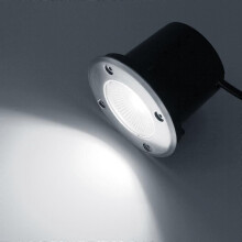(7W DC 12V-weiß) 1 stücke DC 12V 3W 5W 7W 9W COB LED Unterirdischen Glühbirne IP68 Wasserdicht Outdoor