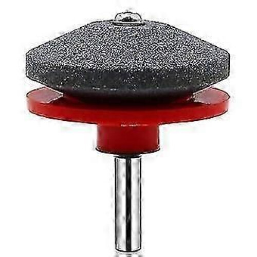 ZENGO Universal Lawn Mower Blade Sharpener Kit for Power Drill Hand Drill - 2pcs 1