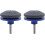 ZENGO 50mm Lawn Mower Blade Sharpener compatible with Electric Manual Drill (2pcs) 1