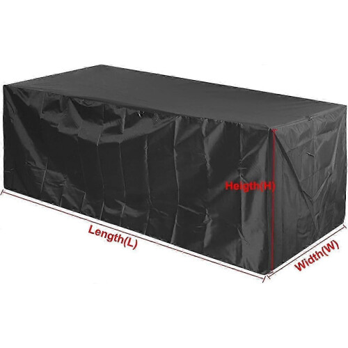 (135*135*75cm-nero)Coperture per mobili da esterno, coperture per mobili da giardino resistenti allo 2